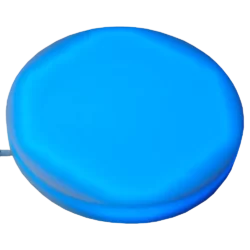 На фотографии плитка светящаяся D 500 цвет синий